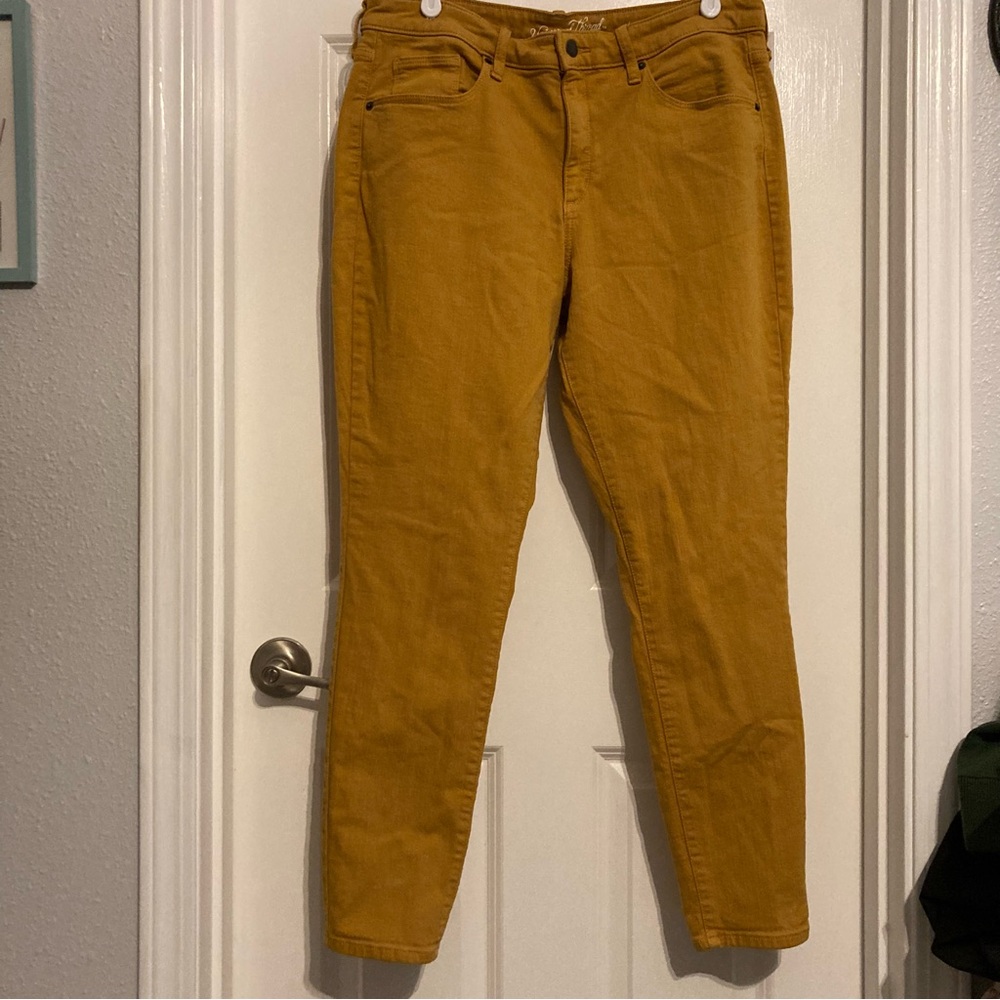 Universal Thread Golden Yellow Skinny Pants
